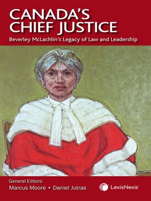 cover image of Canada's Chief Justice